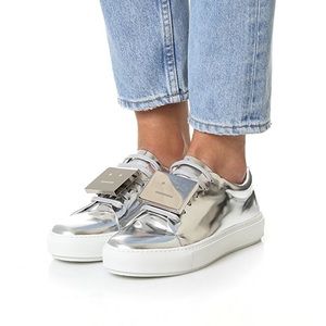 Acne Studios Adriana metallic sneakers